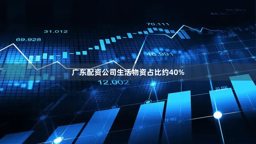 广东配资公司生活物资占比约40%